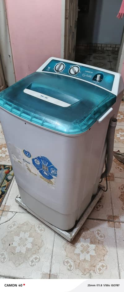 Haier washing machine