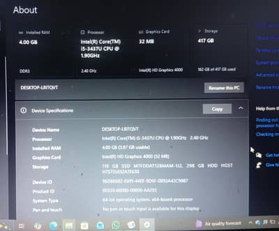 HP Elitebook folio 9470m