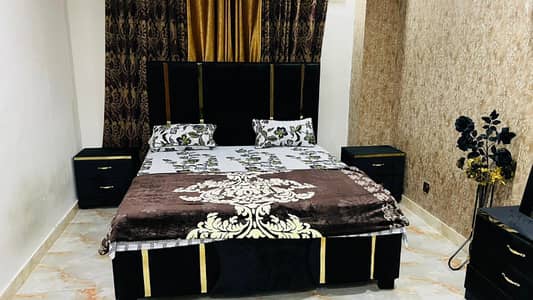 One Bed Apartment Furnished For Rent In Iqbal Block Like New Family Building