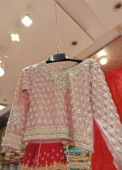 Bridal lehenga walima dress