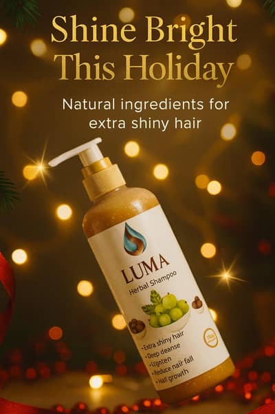 Herbal Shampoo for Strong, Shiny Hair | All Hair Types