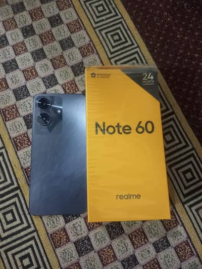 realme note 60  1 year warranty used.