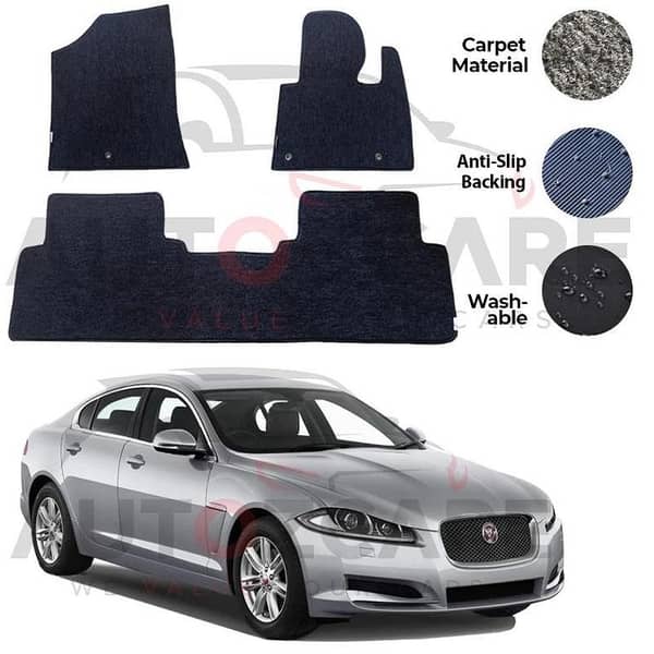 Jaguar XF Genuine Fitting Carpet Floor Mat 4PCS - Model 2007-2015