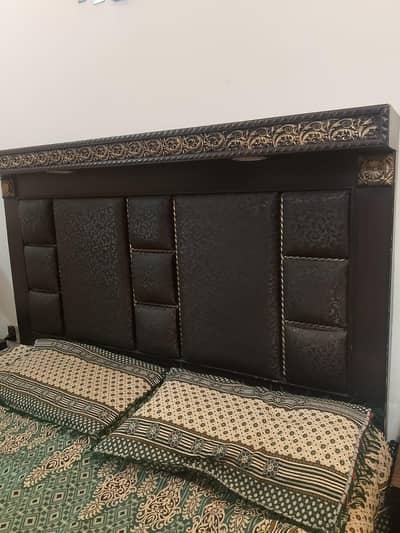 Bed Set with side tables and Dressing table