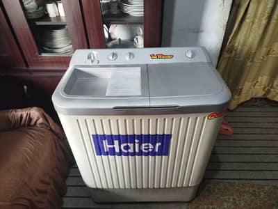 Haier washing machine semiautomatic twin tub capacity 10kg