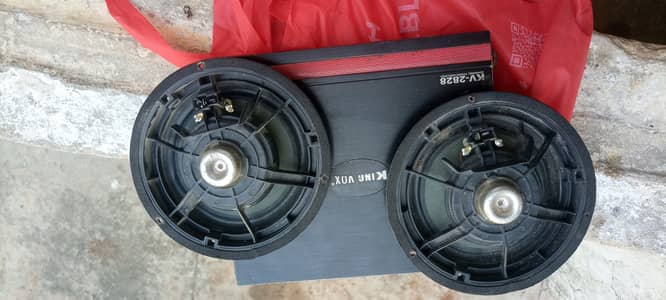 Amplifier and original door speakers