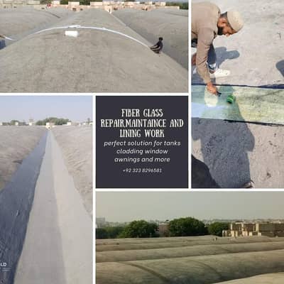 Fiberglass Tank, Cladding & Awning Repair Services