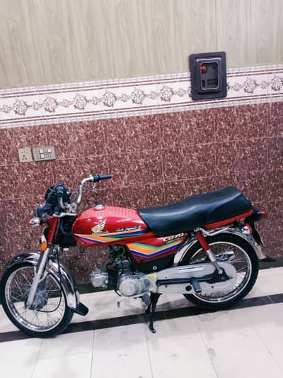 Honda cd 70 total original bike