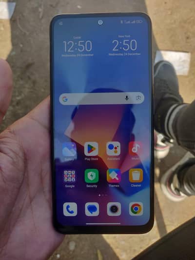 Redmi note 10 6+2 gb is 128 good condition exchange possible