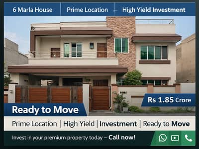 Premium 6 Marla House | Bhawalnagar Jinnah Colony | Fully Equipped