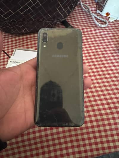 Samsung a20 with box