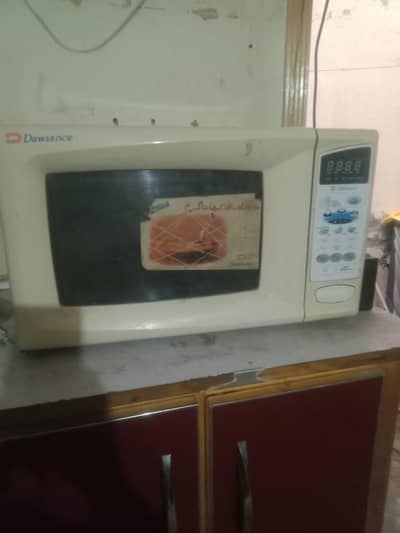 microwave oven. bilkul okay hai