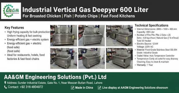 industrial Vertical Gas Deep Fryer/Deep Fryer/Broast Fryer for sale