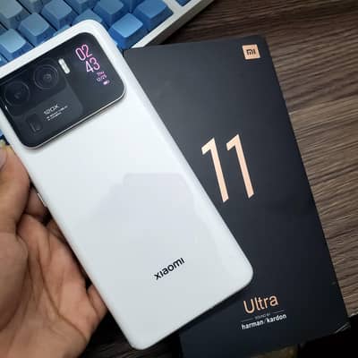 Xiaomi Mi 11 12/256 PTA with box in Ceramic White color