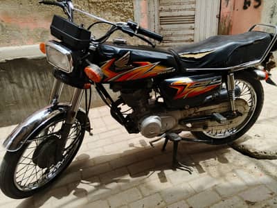 Honda CG 125 2021 model Karachi register
