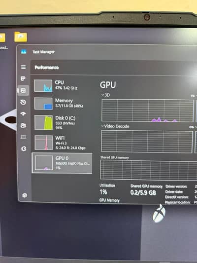 Lenovo Ideapad — Core i7 10th Gen — 12GB / 256GB SSD