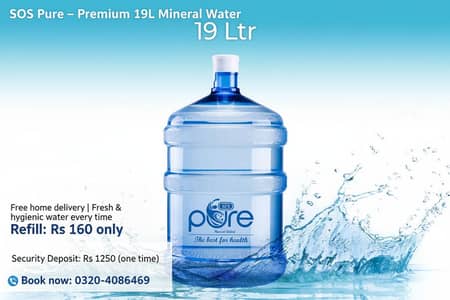 19 Litre Pure Drinking Water – Home & Office
