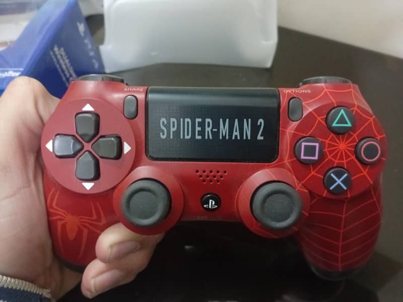 Spider Man 2 theme PS 4 Dualshock 4 Wireless controller 3