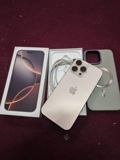 16 pro max (256 GB)  Under warranty