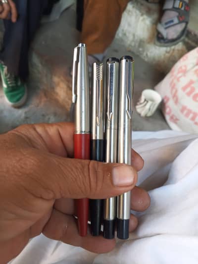 parker sheefar sailar paper mat pen