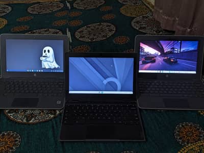 Brand New Chromebooks for Sale | 1 Lenovo & 2 HP | Type-C Charging