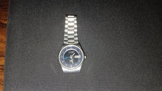 Vintage Citizen Day Date (Blue and Black Dial) Automatic