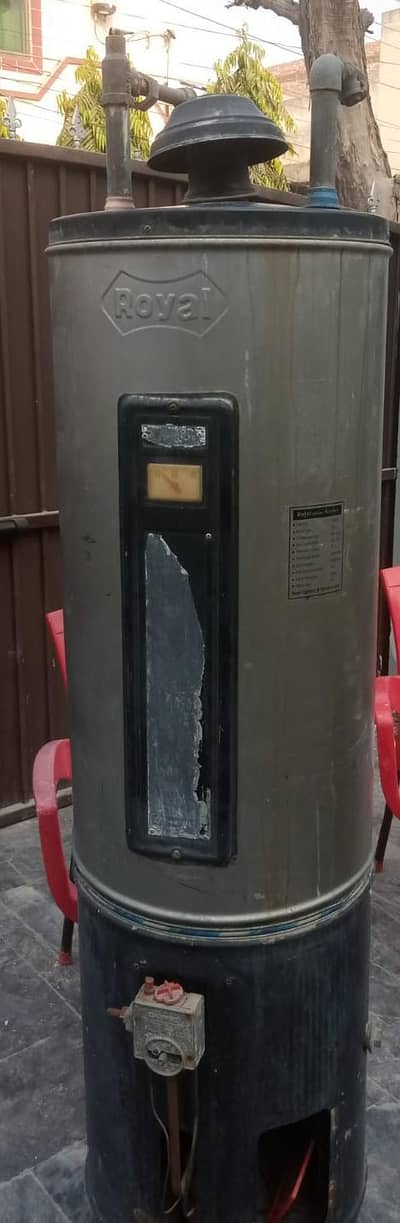 Royal Deluxe Dual Geyser (Gas & Electric) – Zinc Tank