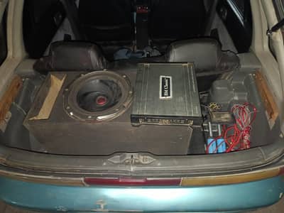 4 channel BM classic Japanese amplifier with wofer