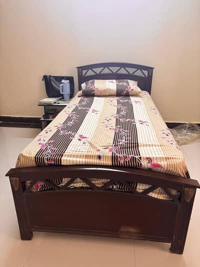 Single Habitt bed w mattress urgent sale