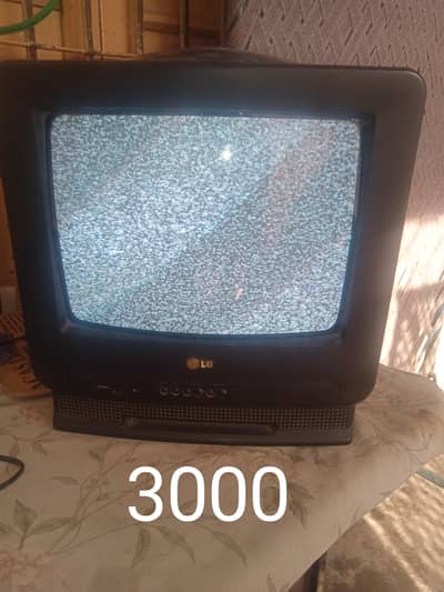 Very Good condition with LG Brand Television  price Only 3000