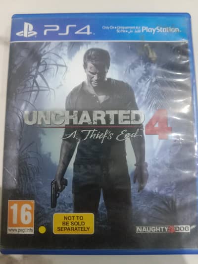 Uncharted 4 The Thief's End PS4 game