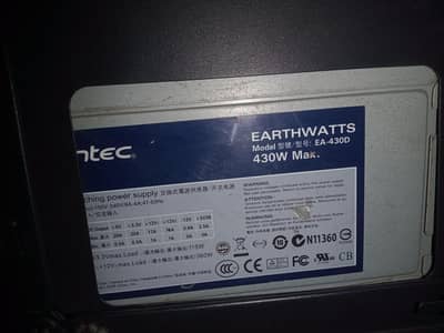 antec earthwatts 430 watt psu