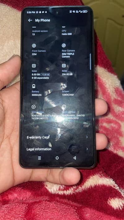 infinix hot 40 with box