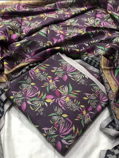 3 pice women unstichid printed soot