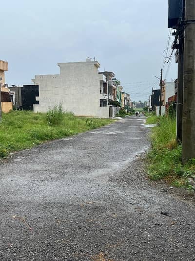 New City Phase II Wah Cantt R Block Starting Street 6 Plot Nbr 11 Size 27/50 Urgent Sale