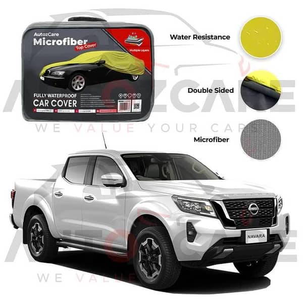 Nissan Navara Microfiber Car Top Cover - Model 2014-2025