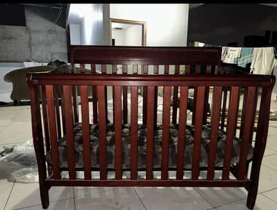 Premium Wooden Baby Cot
