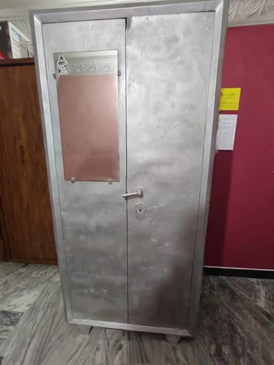 Heavy Iron Cupboard Almirah. double door. urgent sale.