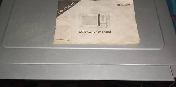 Dawlance Microwave Oven DW‑115CHZ | Excellent Condition |