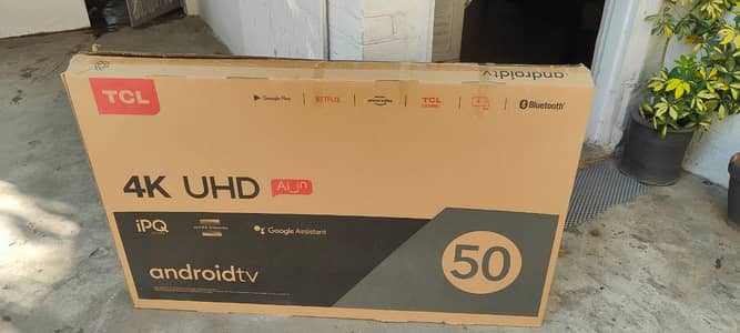 TCL 50 inch 4k UHD Android TV  (Panel out of order)