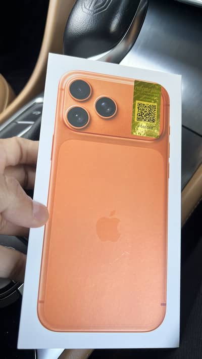 iPhone 17 Pro Max 512GB official PTA Approved