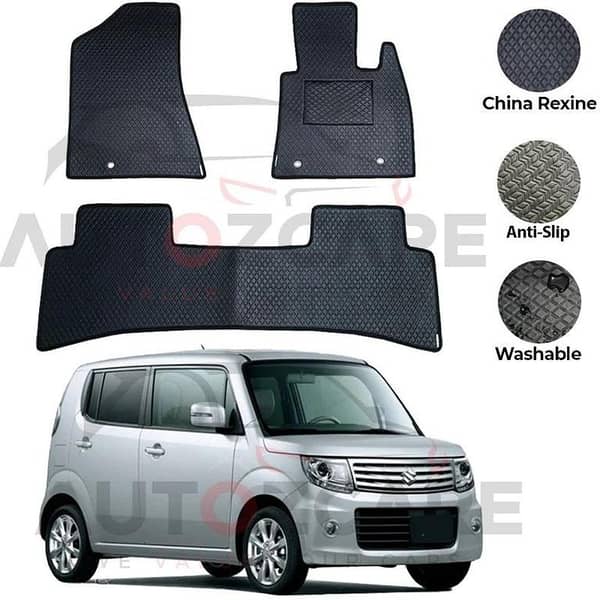 Suzuki MR Wagon China Rexine Floor Mat 4PCS - Model 2012-2016