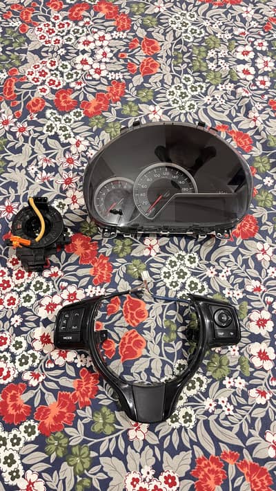 2019 Vitz TFT Radar Meter + Multimedia Buttons