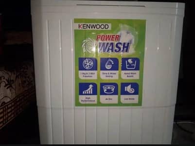 kenwood washing machine and dryer. interested people contect
