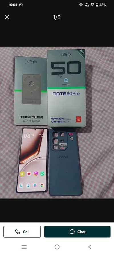 Infinix Not 50pro 12gb Ram 256gb memory 0325/3982/988