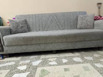 Sofa bed with one seater.