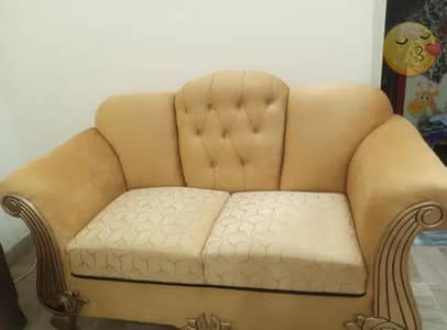 sofa set golden