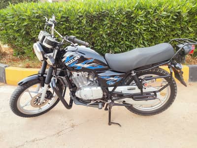 Suzuki GS 150 Special Edition 2021 Model Karachi Number