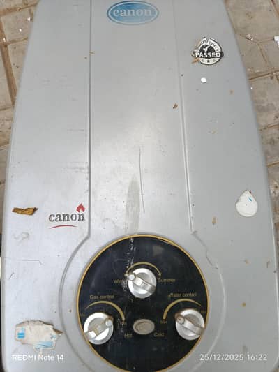Cannon Instant Gyser for Sale