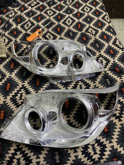 Toyota Prado headlight Chorome